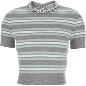 Self Portrait, Dames, Truien, Grijs, Maat: XS