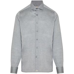 Sonrisa, Heren, Overhemden, Grijs, Maat: 4XL Wol,