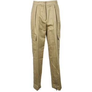 Calvin Klein - Cargobroek - Bruin - Dames - Katoen