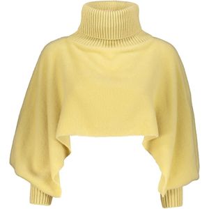 Herno, Dames, Truien, Geel, Maat: S Katoen,