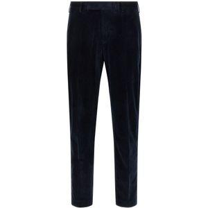 PT Torino, Heren, Broeken, Blauw, Maat: S Corduroy,