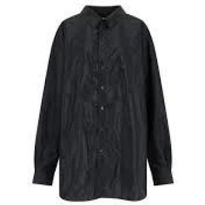 Maison Margiela, Dames, Blouses & Shirts, Zwart, Maat: XS