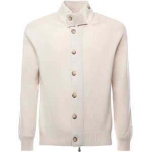 Paolo Fiorillo Capri, Heren, Truien, Wit, Maat: L Wol,