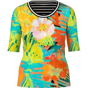 Marc Cain, Dames, Tops, Veelkleurig, Maat: M