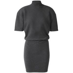 Jacquemus, Dames, Jurken, Grijs, Maat: XS Wol,