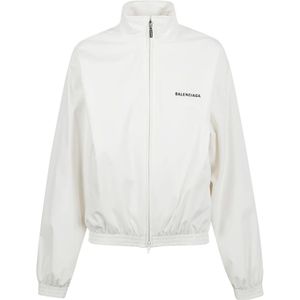 Balenciaga - Logo Sports Jacket - Wit - Dames