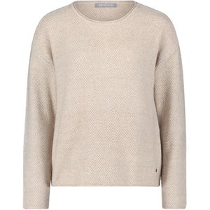 Betty & Co, Dames, Truien, Beige, Maat: 2XL Katoen,