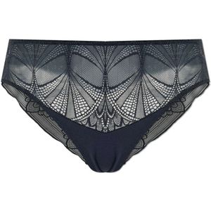 Hanro, Dames, Ondergoed, Blauw, Maat: XS Katoen,