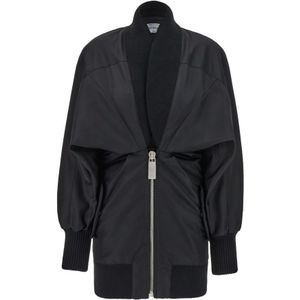 Off White, Dames, Jurken, Zwart, Maat: XS Nylon,