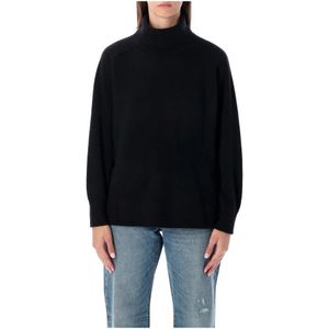 American Vintage, Dames, Truien, Zwart, Maat: Xs/S Wol,