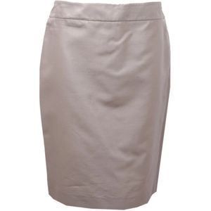 Armani, Dames, Rokken, Grijs, Maat: M Katoen,