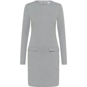 Saint Tropez, Dames, Jurken, Grijs, Maat: L