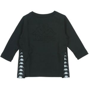 Kappa, Dames, Sweatshirts & Hoodies, Zwart, Maat: XL