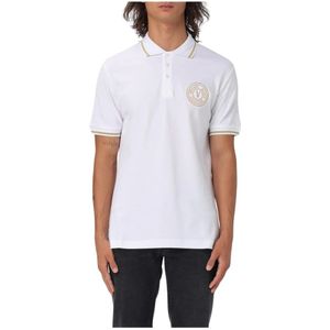 Polo Shirt - Wit - Katoen Pique - Korte Mouwen