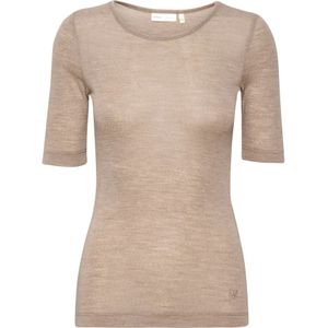 InWear, Dames, Tops, Bruin, Maat: L Wol,