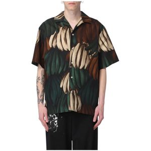 Msgm, Heren, Overhemden, Veelkleurig, Maat: XL Katoen,