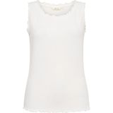 Cream Top 'Ribba'  natuurwit