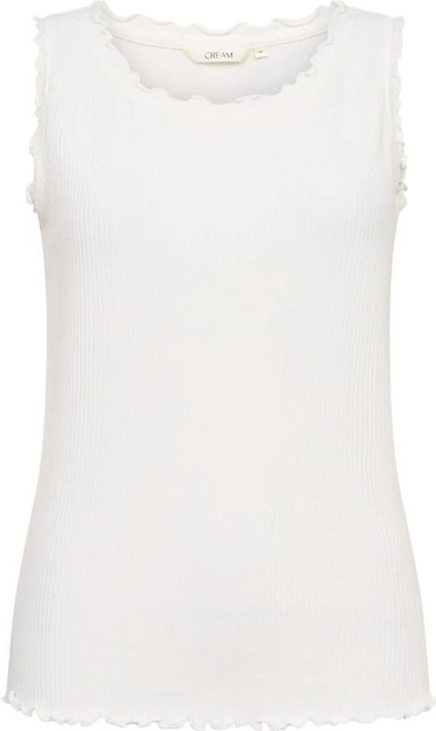 Cream Top 'Ribba'  natuurwit