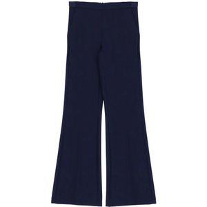 Imperial, Dames, Broeken, Blauw, Maat: M Poliester,