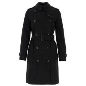 Burberry Stijlvolle buitenkleding voor alle seizoenen , Black , Dames , Maat: 2XS