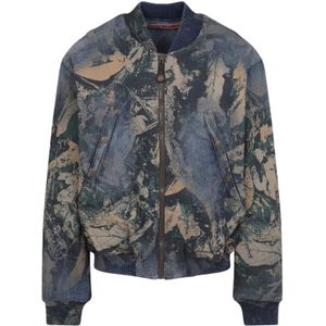 Acne Studios, Heren, Jassen, Veelkleurig, Maat: XL Denim,