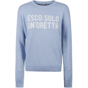 MC2 Saint Barth, Dames, Truien, Blauw, Maat: M