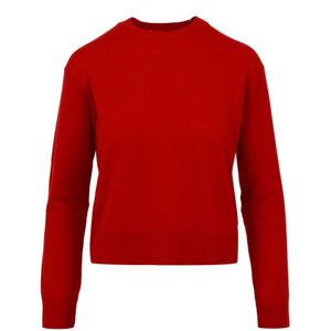 Max Mara, Dames, Truien, Rood, Maat: XS Wol,