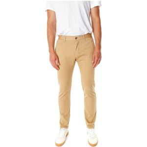 Closed, Heren, Broeken, Beige, Maat: W33 L34 Katoen,
