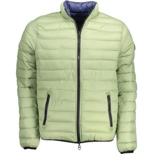 U.s. Polo Assn. - Omkeerbaar Jack - Groen - Heren - Nylon - Lange Mouwen