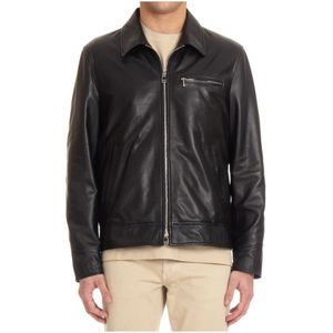 Valstar, Heren, Jassen, Zwart, Maat: XL Leer,