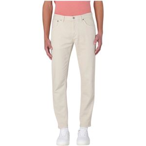 Dondup, Heren, Jeans, Beige, Maat: W33 Katoen,