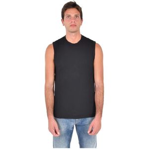 James Perse, Heren, Tops, Zwart, Maat: M Jersey,