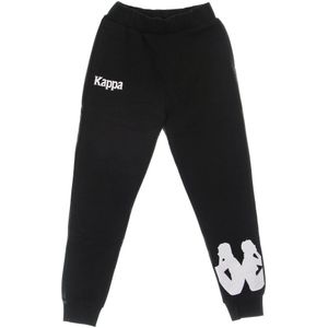 Kappa, Heren, Broeken, Zwart, Maat: XL Katoen,