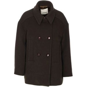 Marant étoile, Dames, Mantels, Bruin, Maat: S