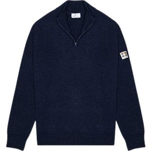 Aquascutum, Heren, Truien, Blauw, Maat: L