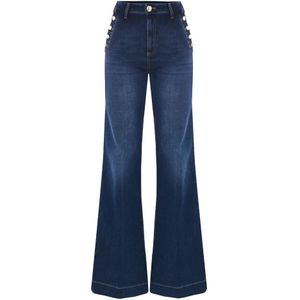 Kocca, Dames, Jeans, Blauw, Maat: W29 Denim,
