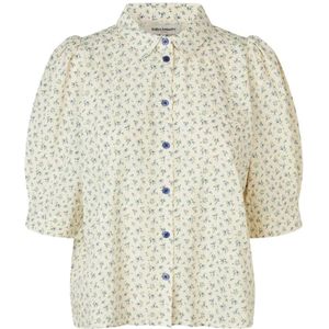 Lollys Laundry, Dames, Blouses & Shirts, Beige, Maat: S