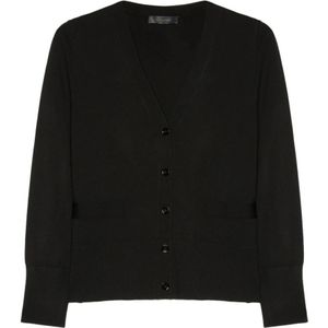 Elena Mirò, Dames, Truien, Zwart, Maat: M