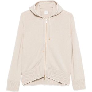 Eleventy, Dames, Truien, Beige, Maat: M Kasjmier,