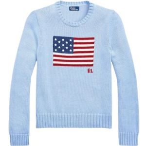 Polo Ralph Lauren, Dames, Truien, Blauw, Maat: S Katoen,