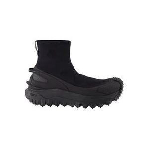 Moncler Trailgrip Slip-On Sokontwerp Sneakers , Black , Heren , Maat: 44 EU