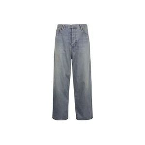 Balenciaga Loose-fit Jeans , Blue , Heren , Maat: W30