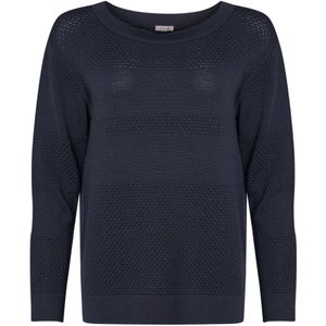 Lind, Dames, Truien, Blauw, Maat: S Wol,