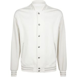 Eleventy, Heren, Jassen, Wit, Maat: L Katoen,
