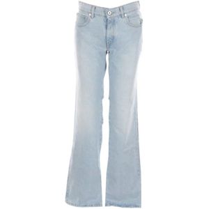 Off White, Dames, Jeans, Blauw, Maat: W25 Katoen,