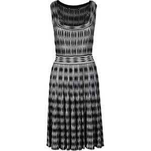 Antonino Valenti, Dames, Jurken, Zwart, Maat: M Viscose,