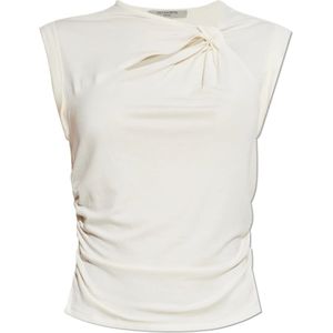 AllSaints, Dames, Tops, Beige, Maat: XS Modal,