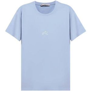 Givenchy, Heren, Tops, Blauw, Maat: XS Katoen,