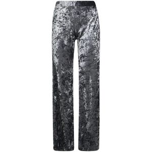 Forte Forte, Dames, Broeken, Veelkleurig, Maat: XS Velours,