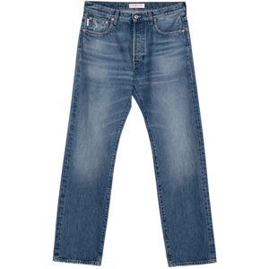 Valentino, Heren, Jeans, Blauw, Maat: W33
